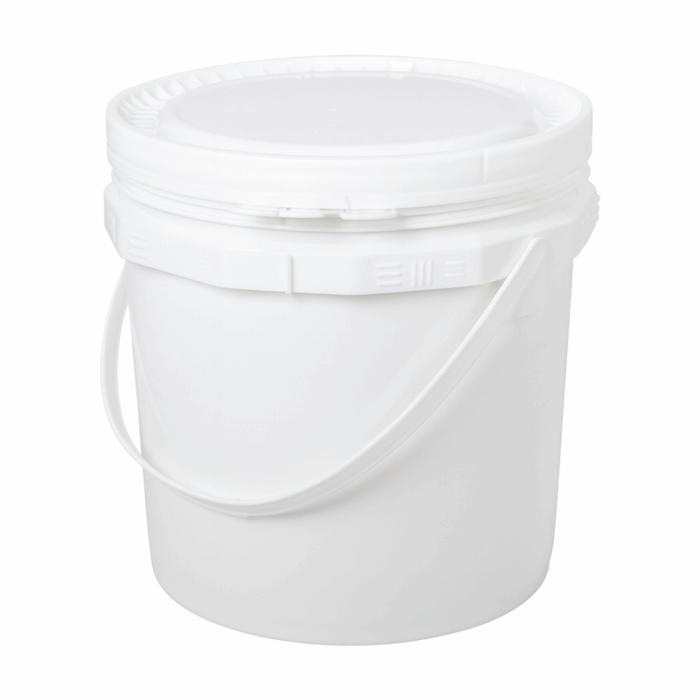 15L Round White UN Bucket For Solids