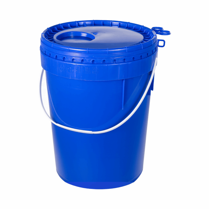 20L Round Blue UN Bucket For Solids & Liquids
