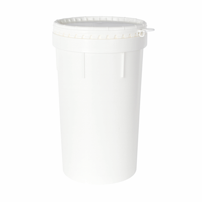 20L Round White UN Bucket For Liquids & Solids