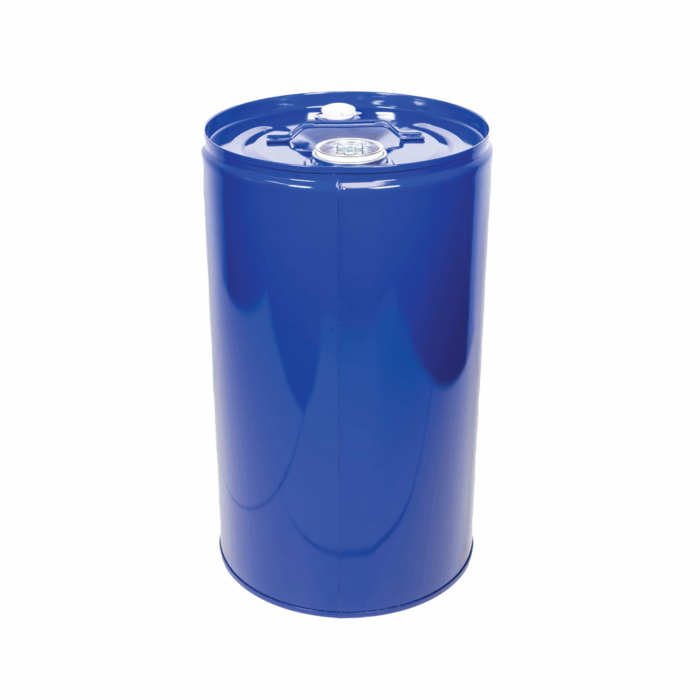 25L Blue Tight-Head Steel Drum
