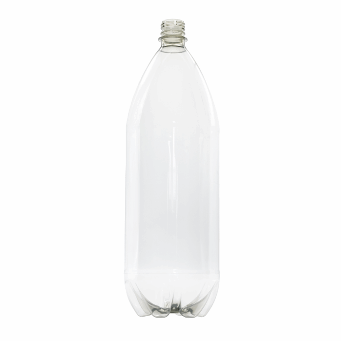 2L Clear Round PET Bottle - 28mm Neck (Pallet)