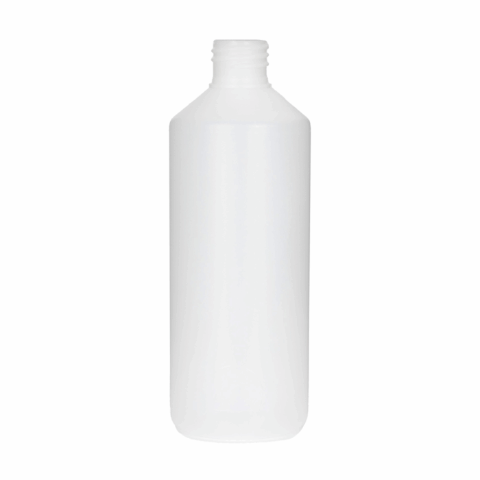 500ML Natural Standard Plastic Bottle (28mm Neck)
