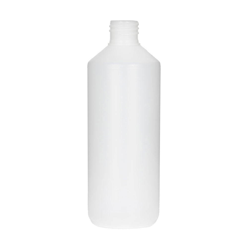 500ML Natural Standard Plastic Bottle (28mm Neck)