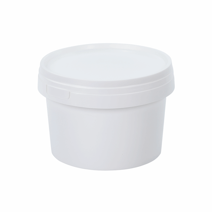 500ml Round White Bucket
