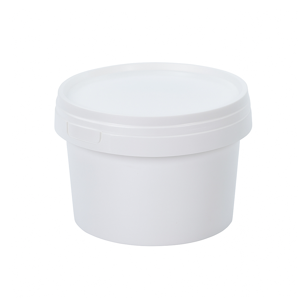 500ml Round White Bucket