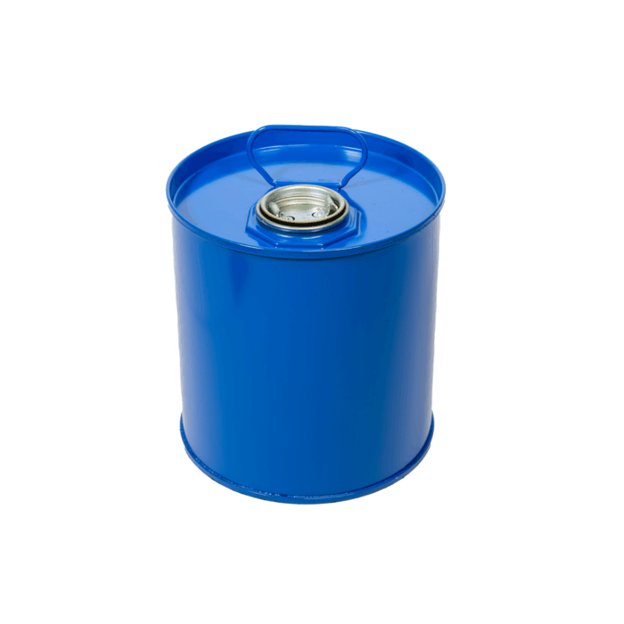5L Blue Tight-Head Steel Drum