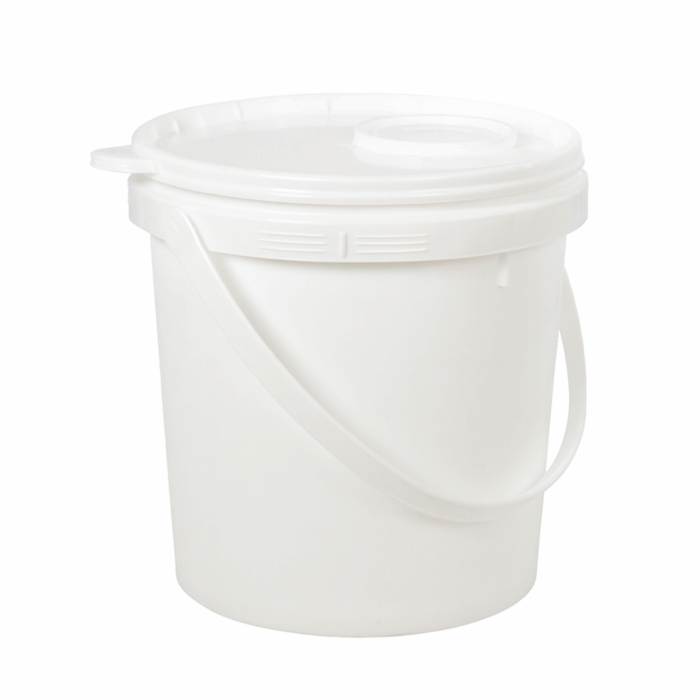 5L Round White UN Bucket For Solids