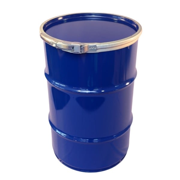 18" X 29" (110L) Blue Open Top Drum