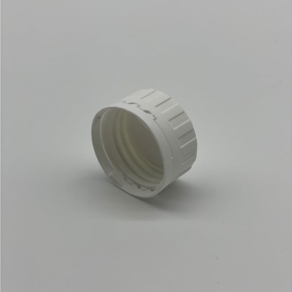 38MM White Tamper Evident Cap