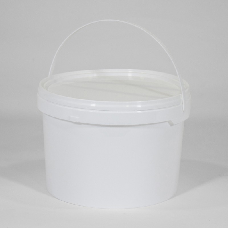 2.5 Litre Round Clear Bucket