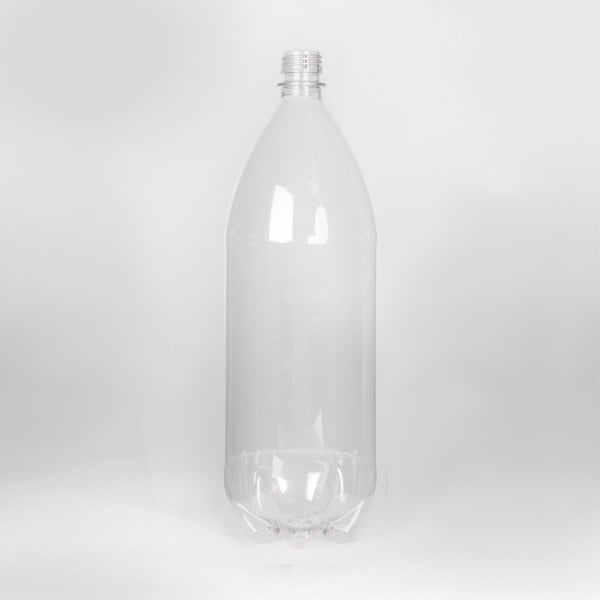 2L Clear Round PET Bottle