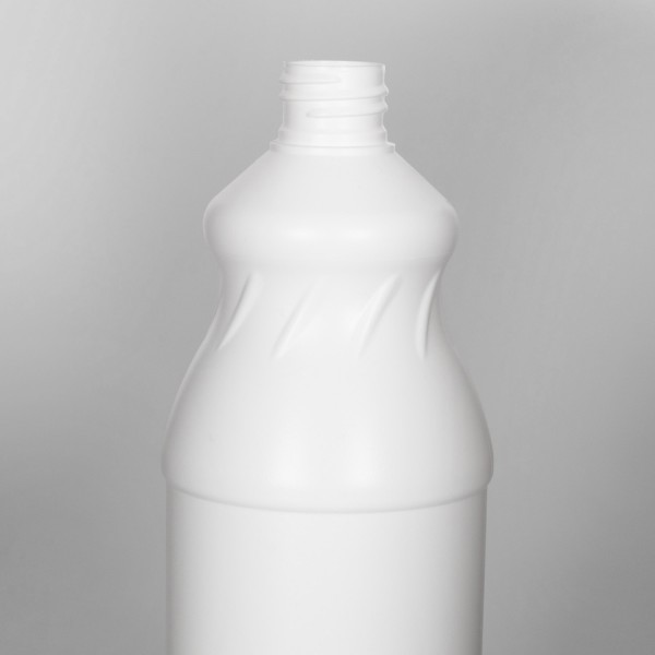 1L White Swirl Plastic Bottle 1L White Swirl Plastic Bottle